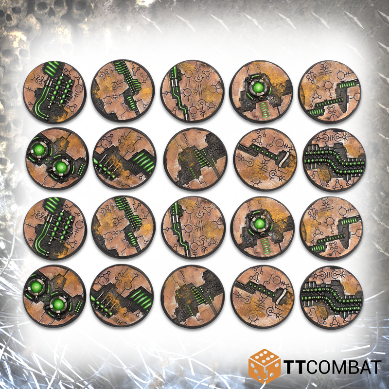 TT Combat - 32mm Tomb World Bases