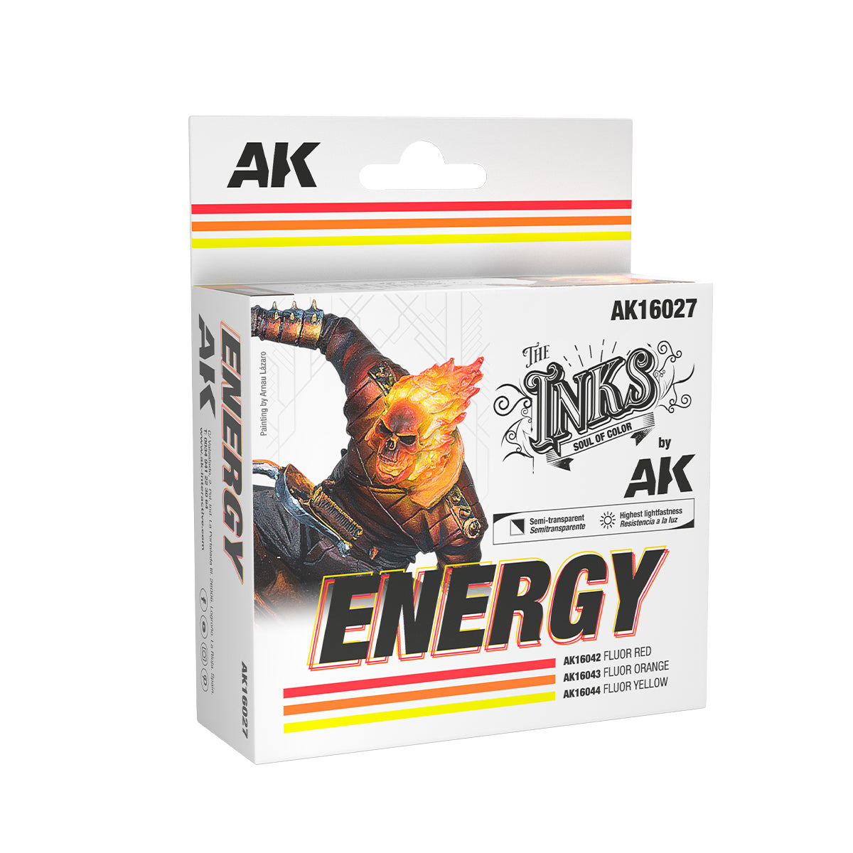 The Inks (encres) :Energy colors set