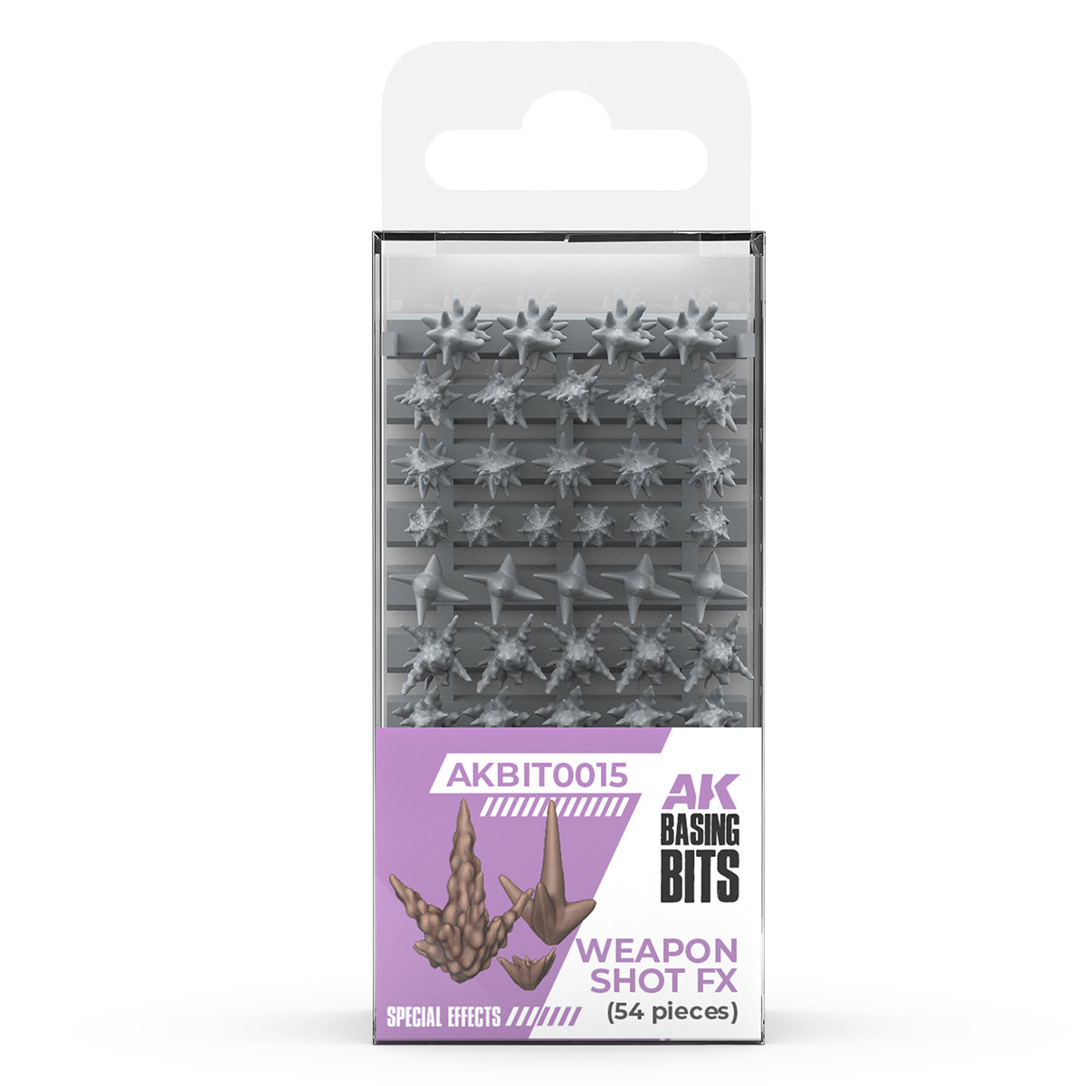 AK Interactive - Basing bits - Special effects - Weapon shot FX /Effets de tirs d’armes
