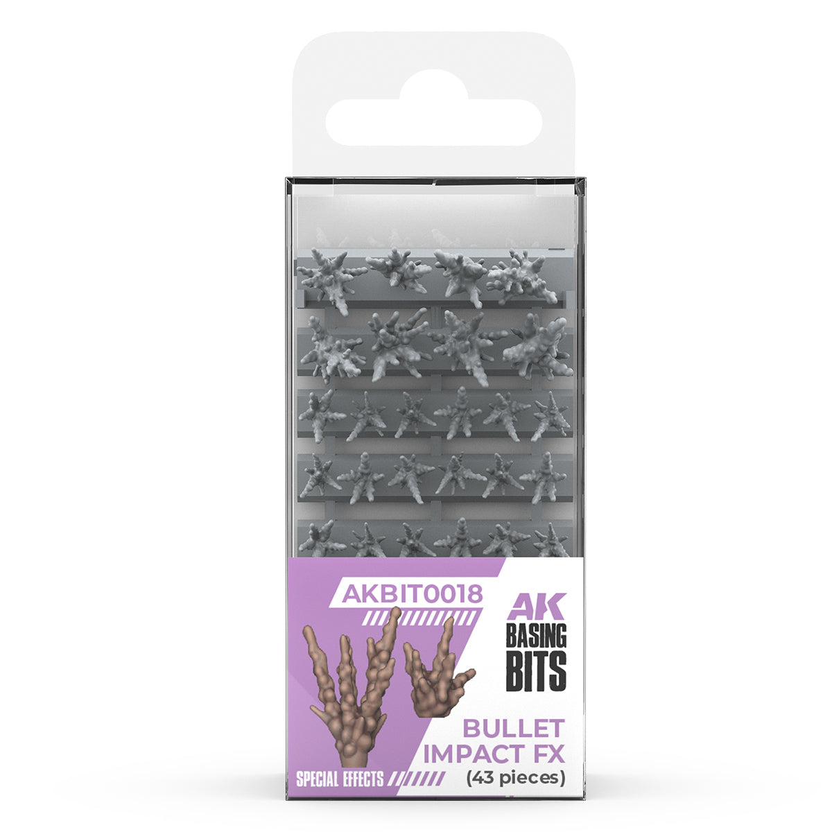 AK Interactive - Basing bits - Special effects - Bullet impact FX