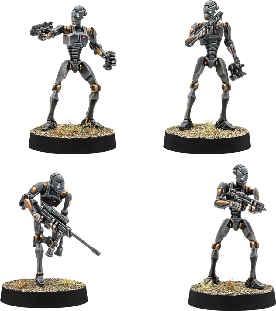 Star Wars Légion : BX-Series Droïdes Commando (Réédition)