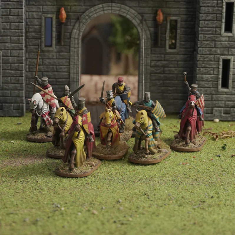 Barons' War Mounted Knights (1150-1320)(RUPTURE DE STOCK FOURNISSEUR)