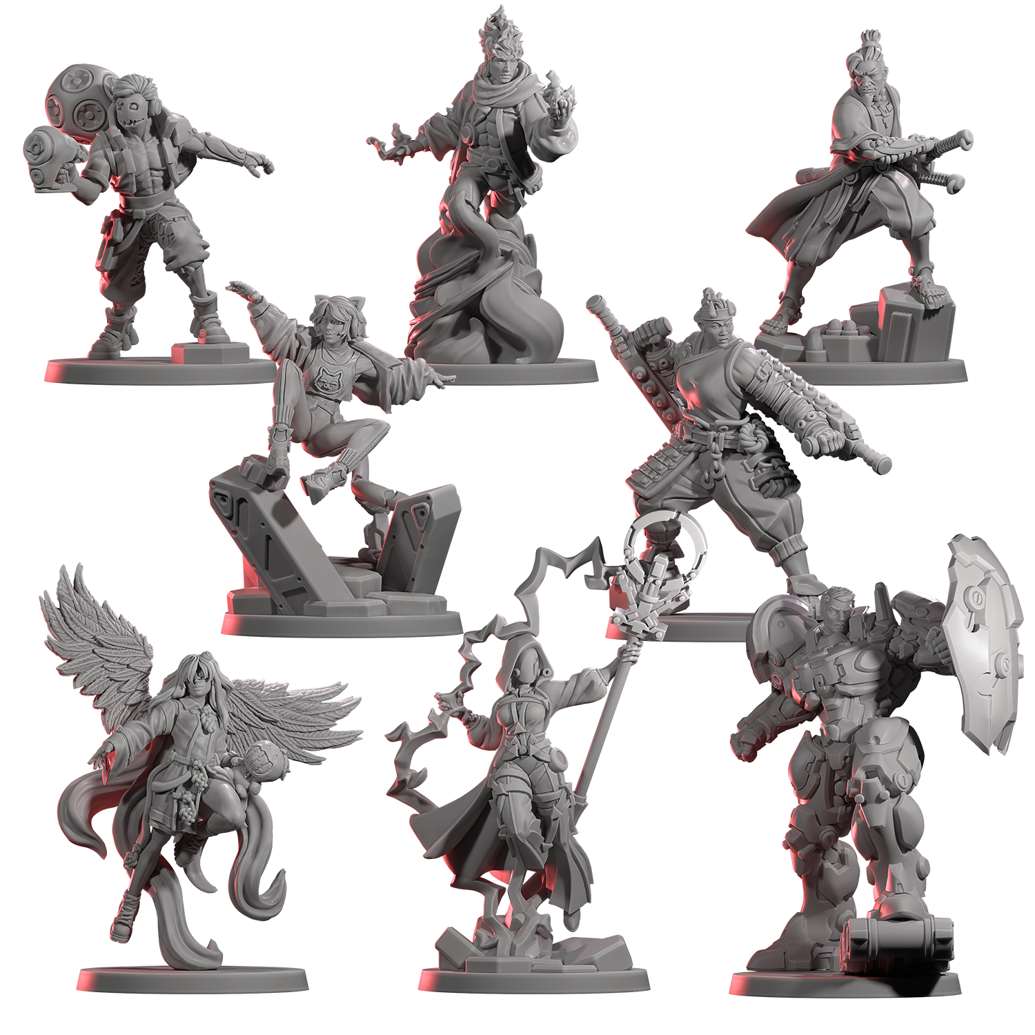 HexaDome Legends - Figurines
