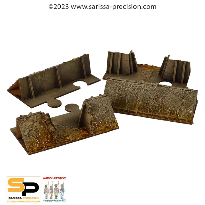 Sarissa Précision Trench System : Trench Entrance (x2)