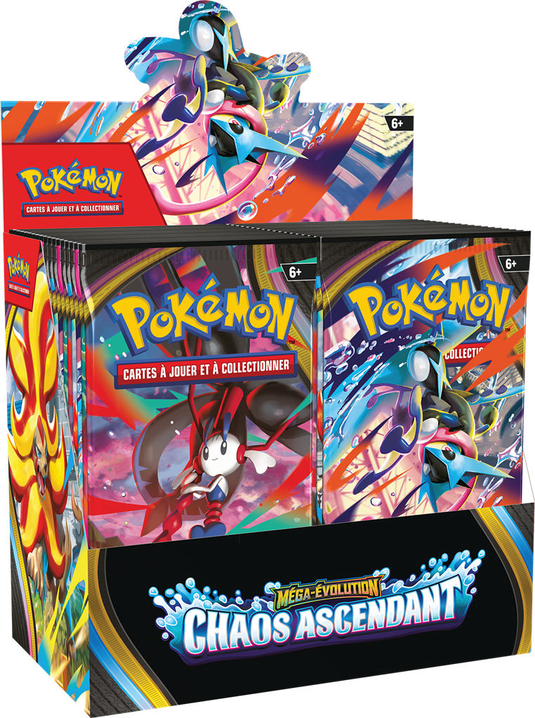 Pokémon ME04 : Boite de 36 boosters Chaos Asscendant en Francais (Limité à un exemplaire par client)