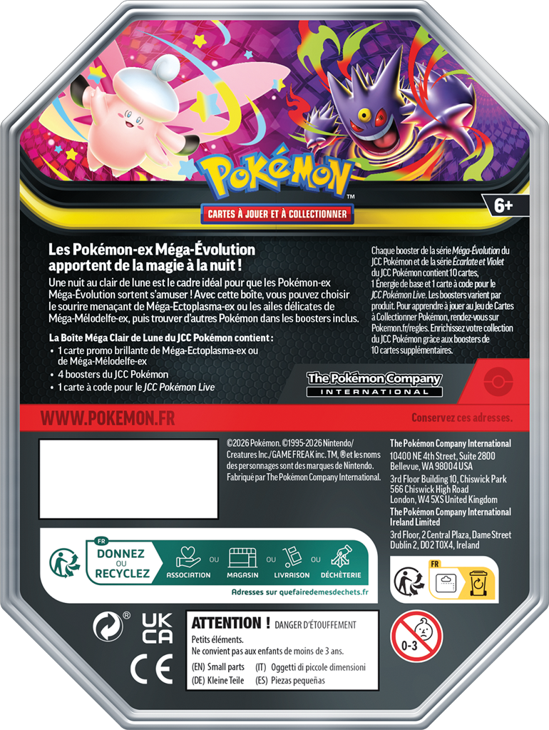 Pokémon : Pokebox Q2 2026 Méga-Ectoplasma ex (EN STOCK)