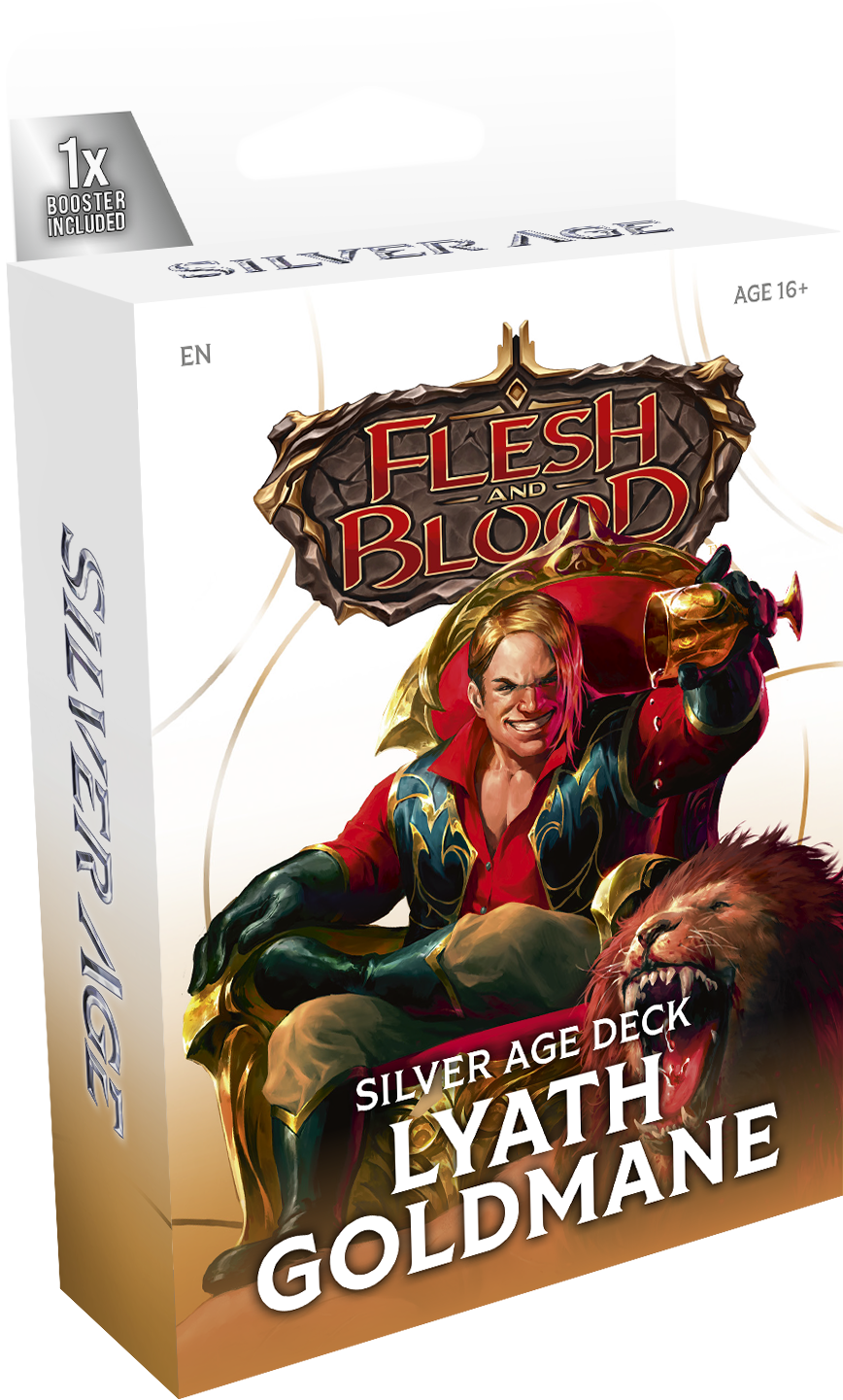 Flesh and Blood : Silver Age Chapitre 3 deck Lyath Goldmane en Francais (EN STOCK)