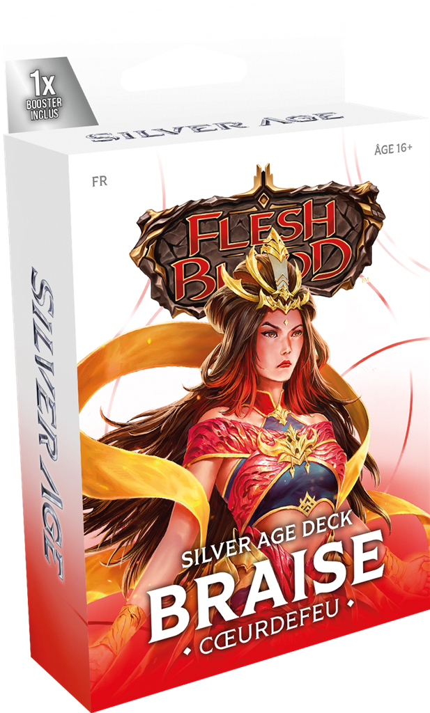 Flesh and Blood : Silver Age Chapitre 3 deck braise coeur de feu en Francais
