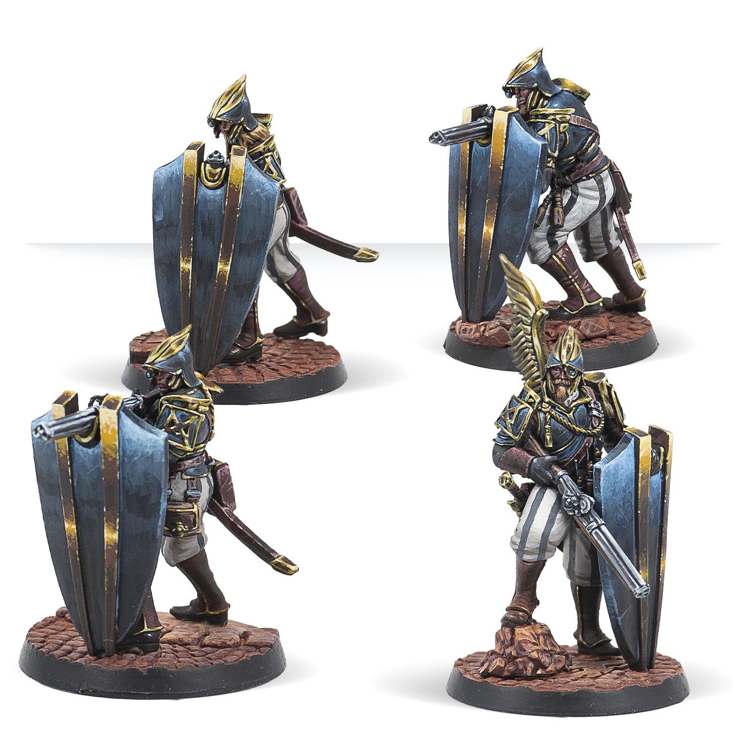 Warcrow : Hégémonie d'Embersig - Black Legion Arquebusiers (VF)
