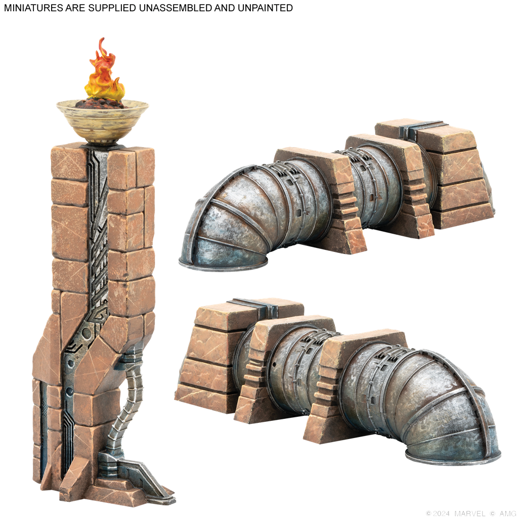 Marvel Crisis Protocol – Dark Future Terrain Pack