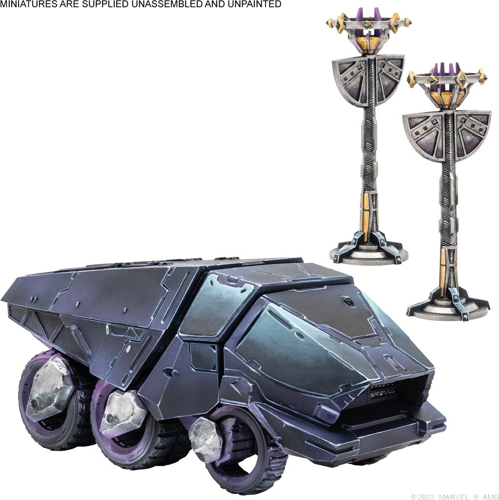 Marvel Crisis Protocol – Kingdom of Wakanda Terrain Pack