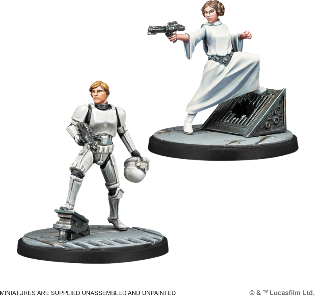 Détail des figurines This Is Some Rescue! – Star Wars Shatterpoint