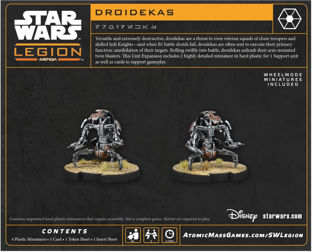 Star Wars Légion : Droidekas (Réédition)