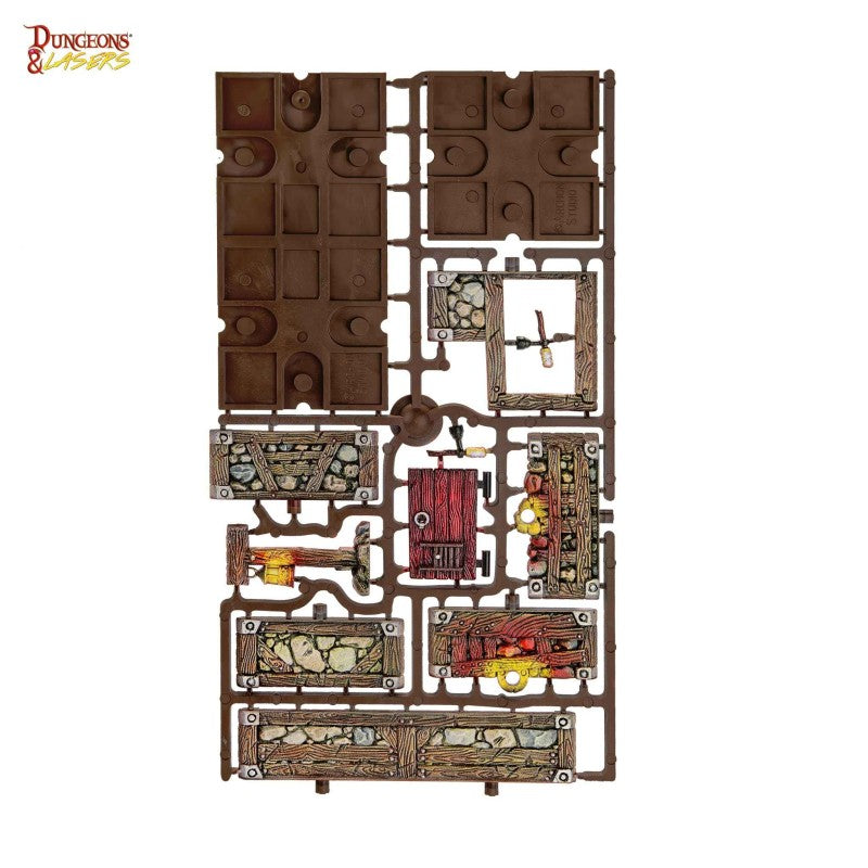 Dungeons & Lasers - Décors - Dwarven Mine Prépeint LIVRAISON GRATUITE