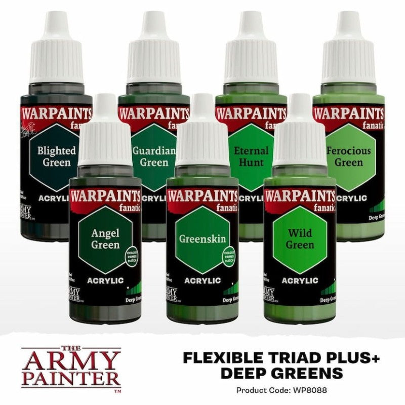 Army Painter - Deep Green Flexible Triad PLUS+ (Sortie en août 2025)
