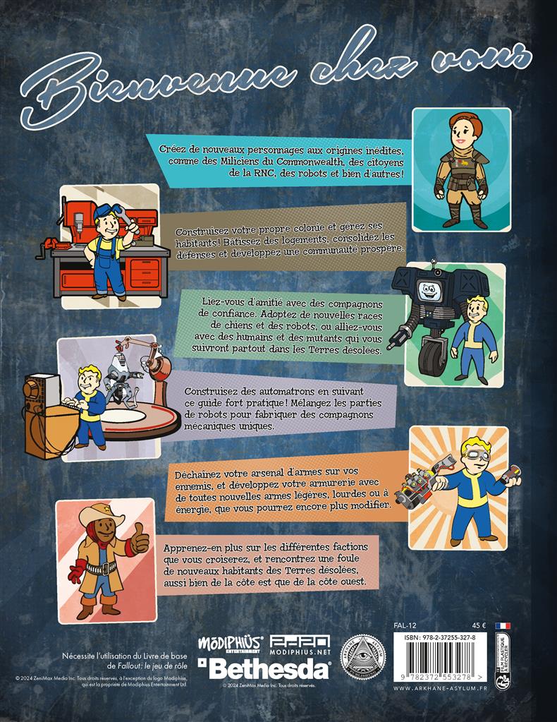 Fallout : Le Jeu de rôle - le Guide des Colonnies