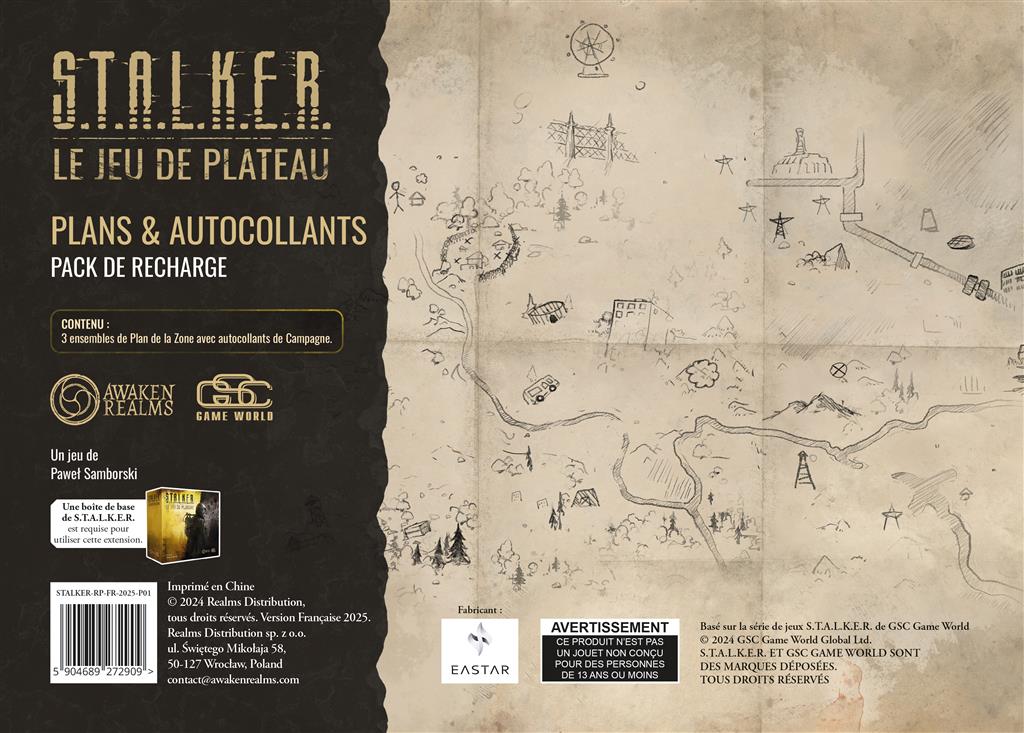 S.T.A.L.K.E.R : Maps & Stickers 1