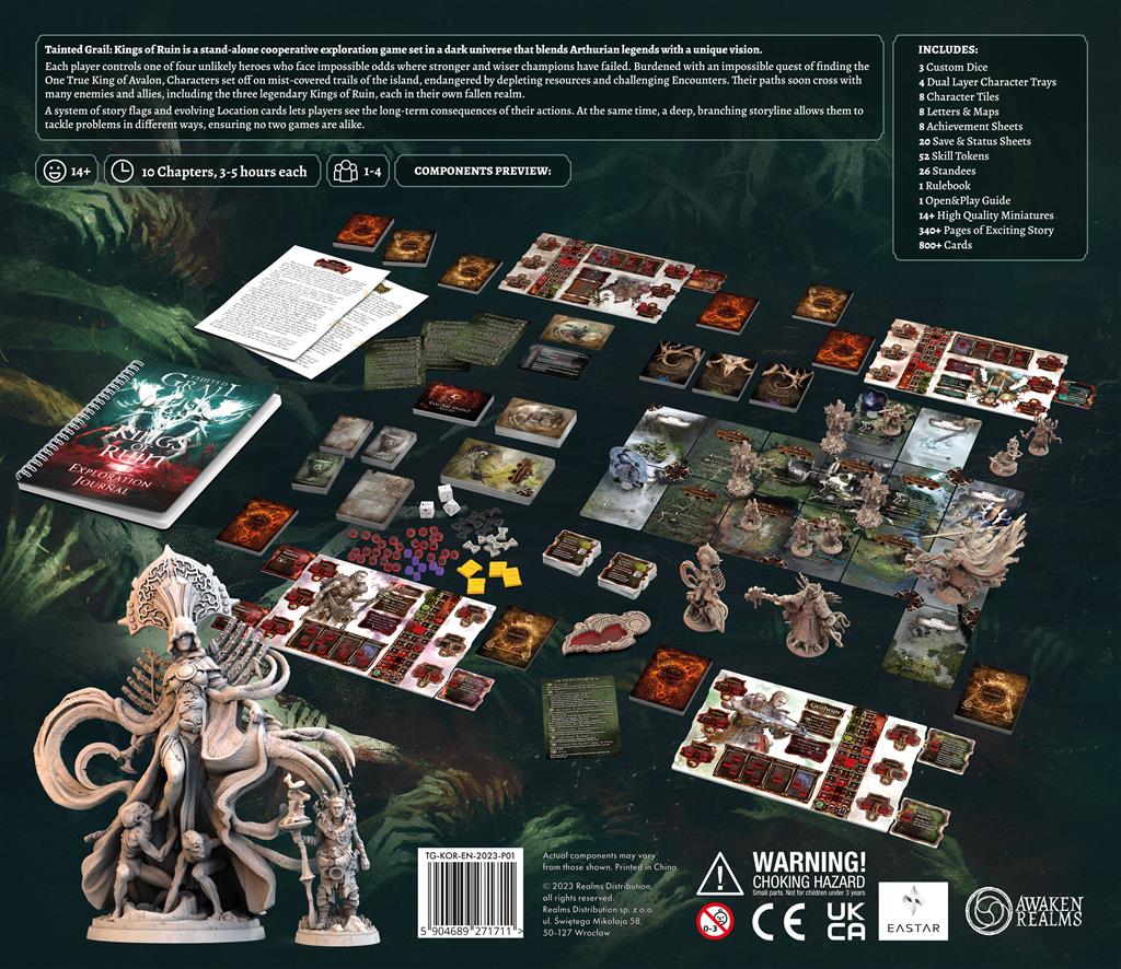 Tainted Grail: Kings of Ruin (Base) en Francais (LIVRAISON GRATUITE)