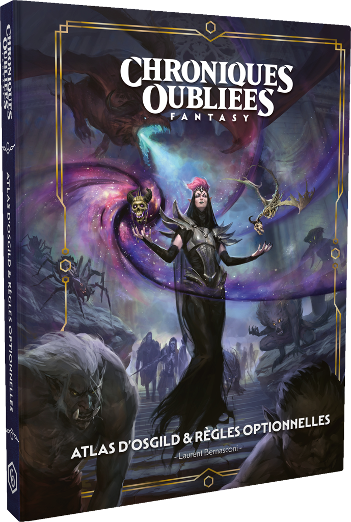 Chroniques Oubliées Fantasy : Atlas d'Osgild & règles optionnelles (LIVRAISON GRATUITE)