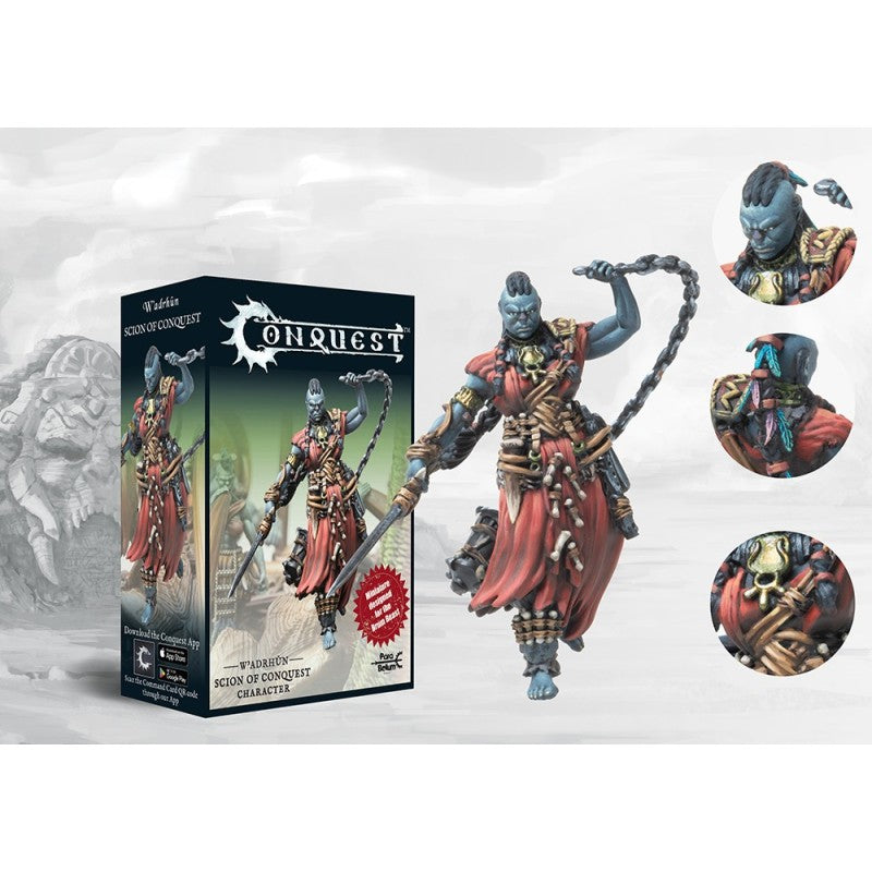 Conquest - W’adrhŭn - Scion of Conquest Drum Beast Rider (EN STOCK)