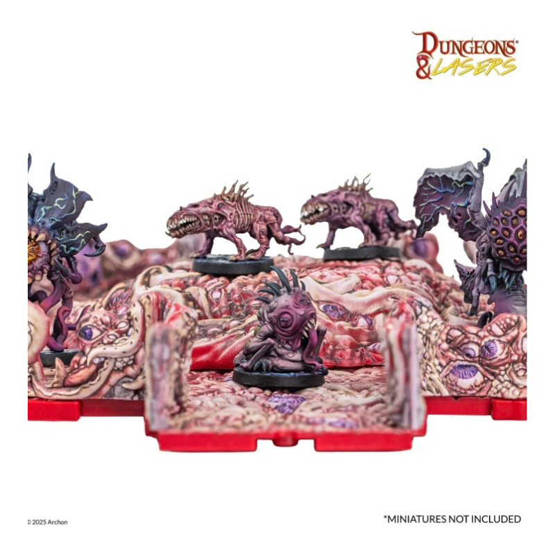 Dungeons & Lasers : Evil Eye Hive Prépeint (Décors)