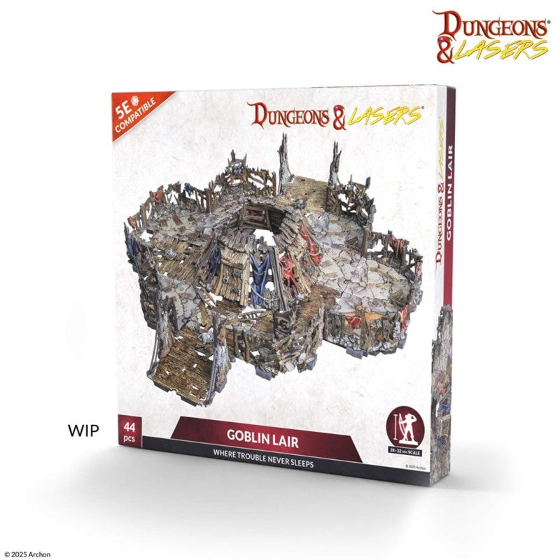 Dungeons & Lasers - Décors - Goblin Lair