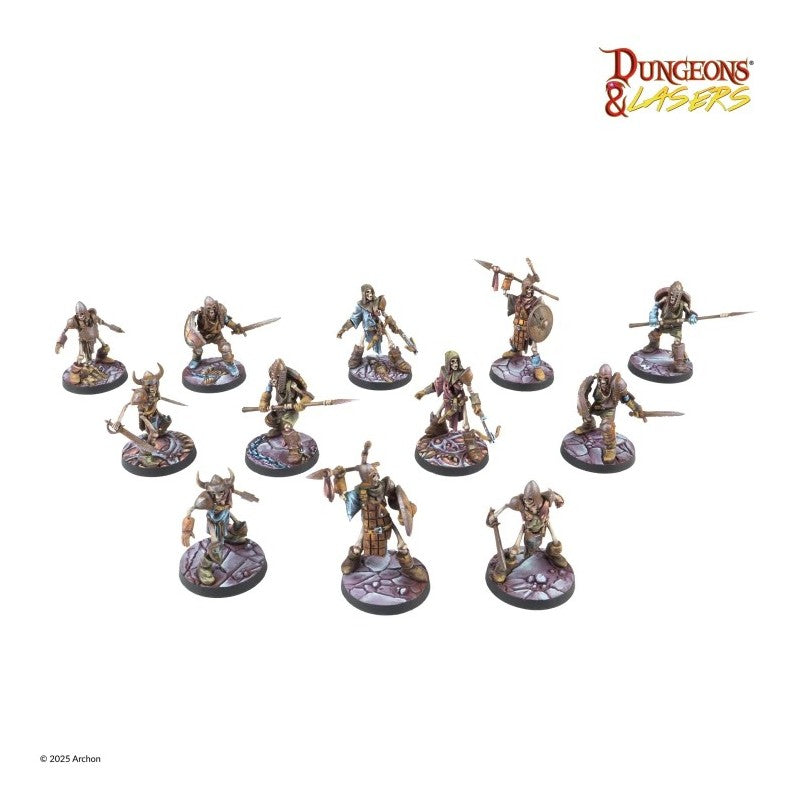Dungeons & Lasers - Figurines - Skeleton Crew