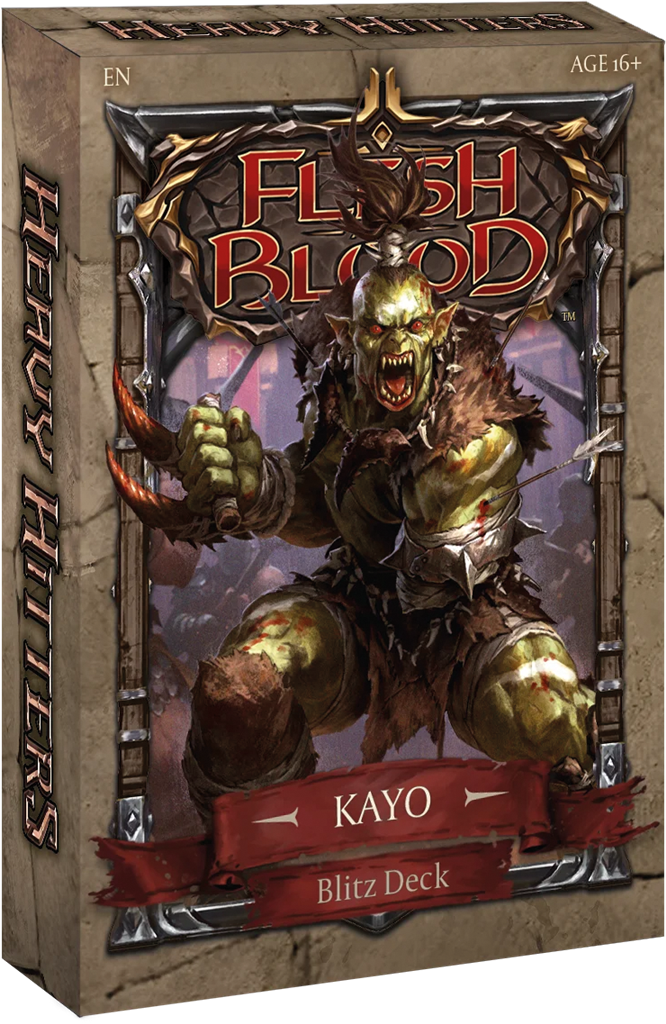 Flesh and blood : Heavy Hitters Blitz Decks Kayo en Anglais