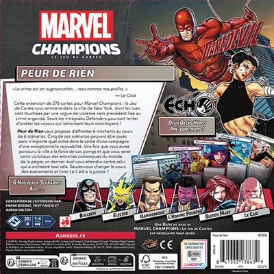 Marvel Champions : Peur De Rien (extension)