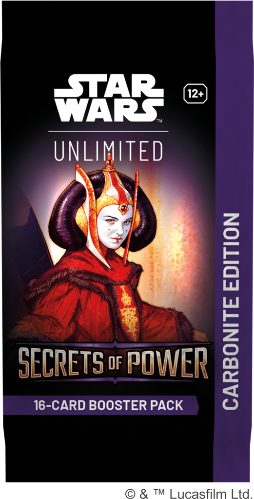 Star Wars Unlimited : Secrets du Pouvoir display de 12 boosters Carbonite en Anglais