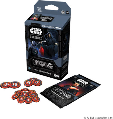 Star Wars Unlimited : Cendres de l'Empire - Deck Empereur Palpatine (VF)