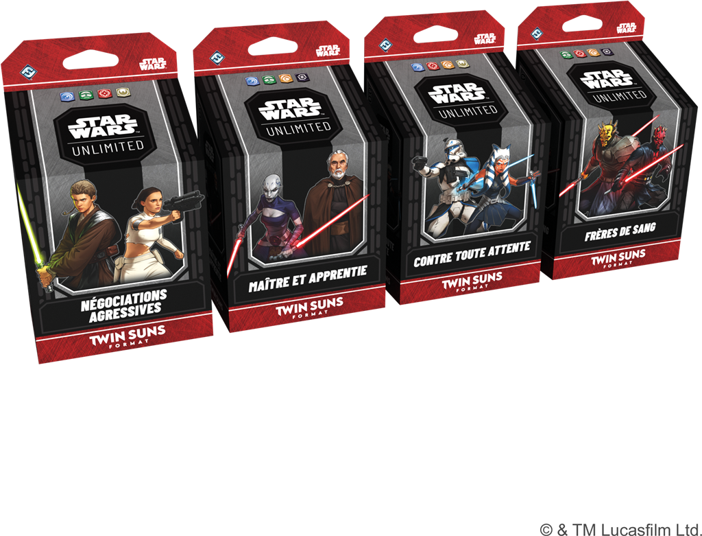 Star Wars Unlimited - Twin Suns- Deck Fréres de Sang (EN STOCK)