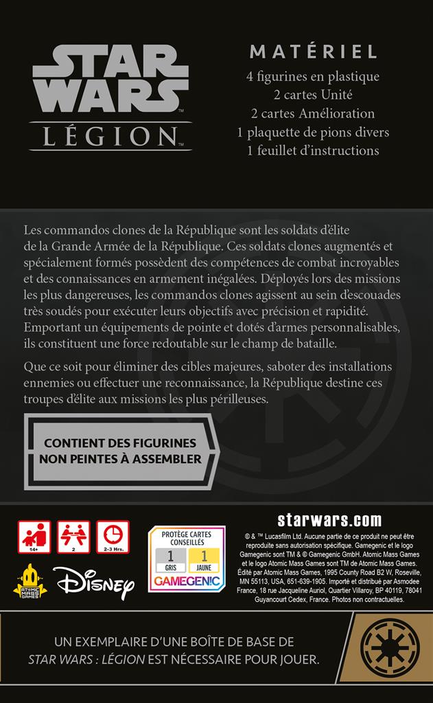 Star Wars Légion : Republic Clone Commandos (Réédition)