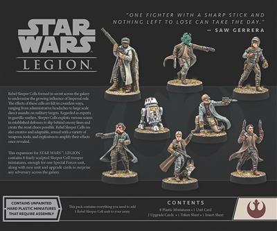 Star Wars Légion : Rebel Sleeper Cell (Extension d'Unité)