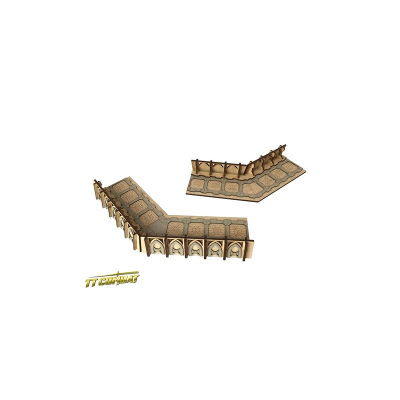 TT Combat - Fortified Trench Small Corner Sections