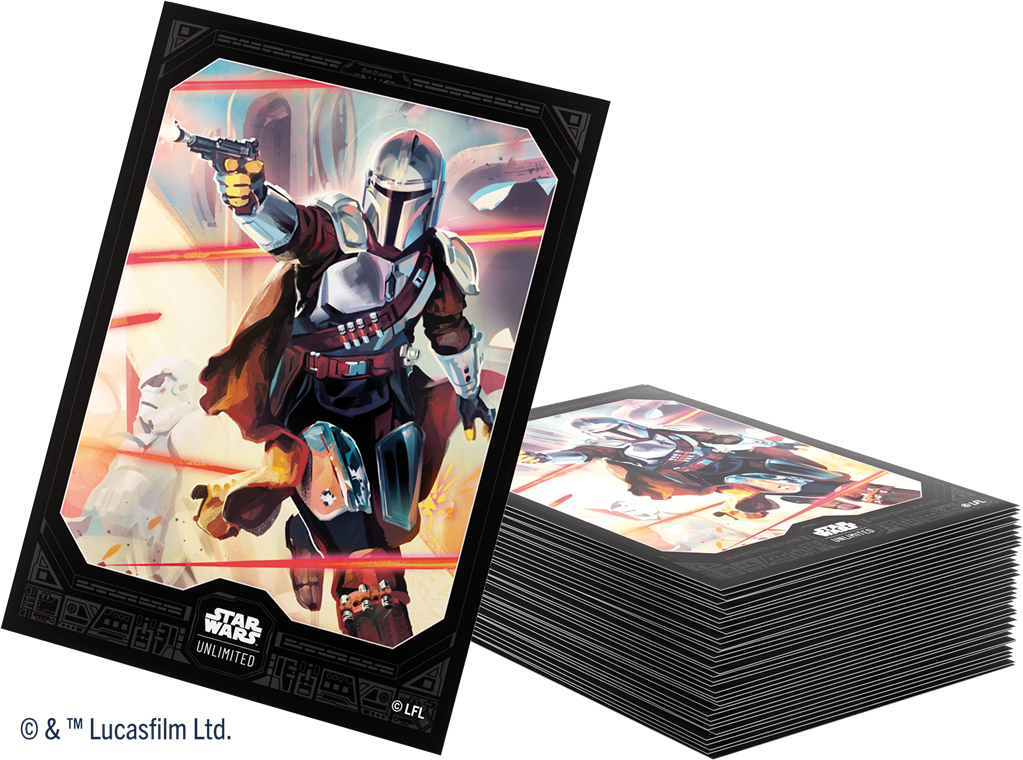 Star Wars Unlimited Art Sleeves : Mandalorian