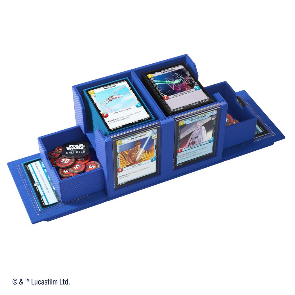 Star Wars Unlimited: Gamegenic: Double Deck Pod Blue