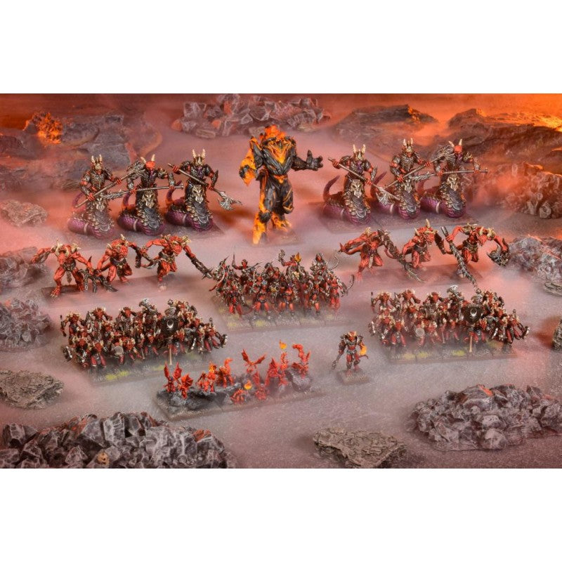 KINGS OF WAR - Forces des Abysses Mega Armée (LIVRAISON GRATUITE)