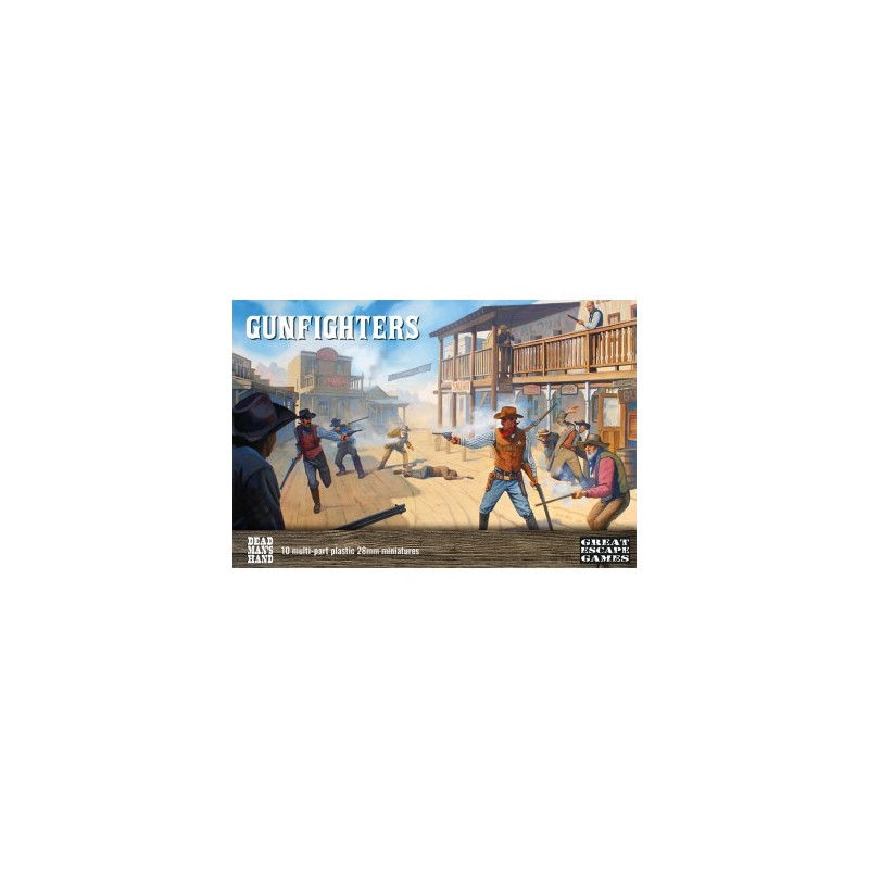 Dead Man’s Hand :Gunfighters plastique