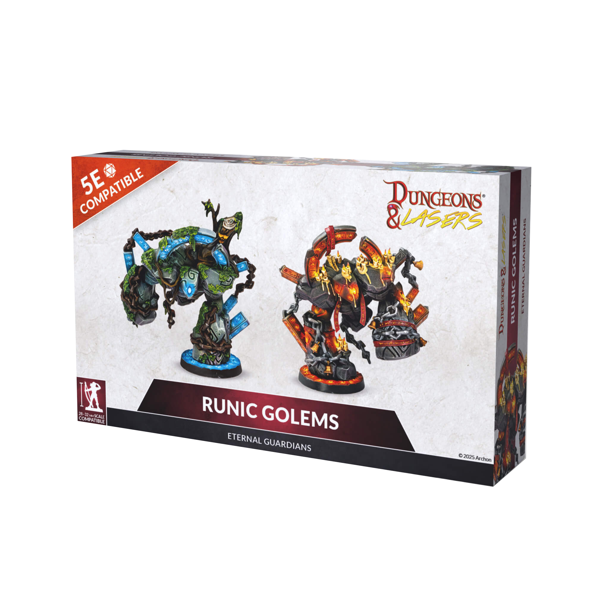 Dungeons & Lasers - Figurines - Runic Golems