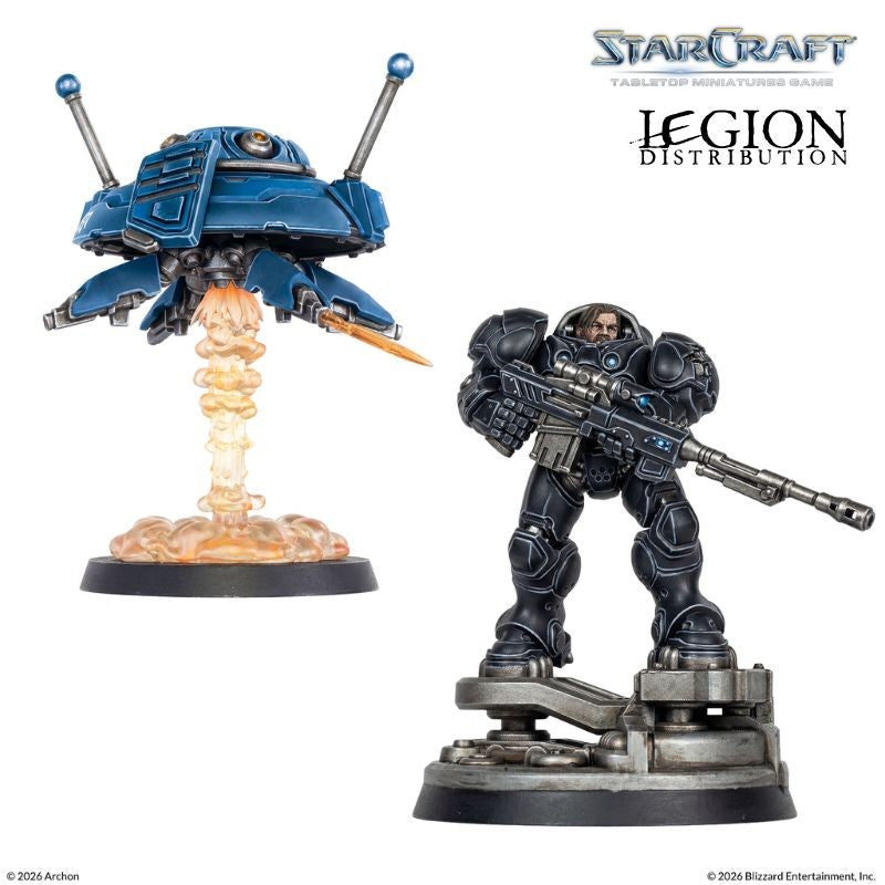 StarCraft - Terran - Jim Raynor (Raynor's Raiders) Hero Expansion Set en Anglais (Précommandes jusqu’au 14/04/2026)
