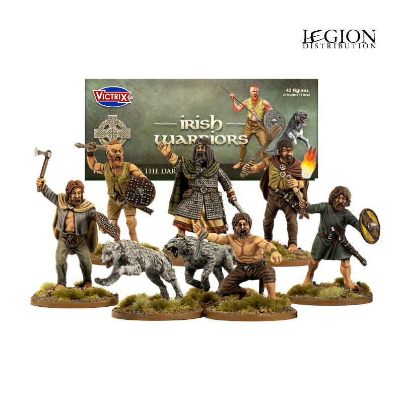 Victrix Miniatures 28mm Moyen Âge - Victrix Miniatures - Dark Age Irish & Dogs