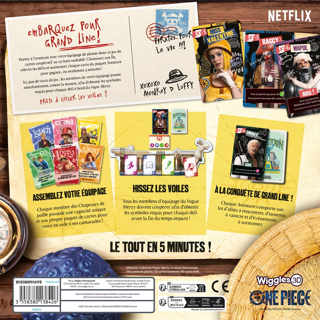 5 Minutes One Piece (EN STOCK)