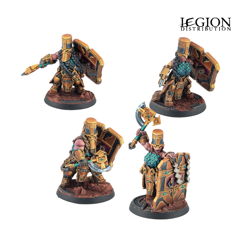 Warcrow - Mounthaven - Hearthguards (FR + ENG)