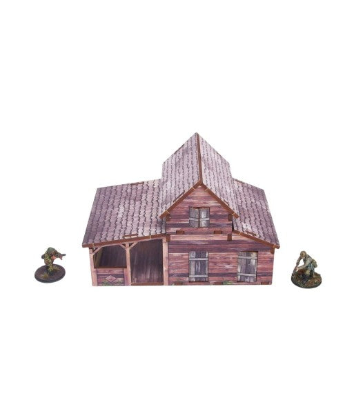 WW2 Ostfront Village Workshop (1) (28mm)pré-peint