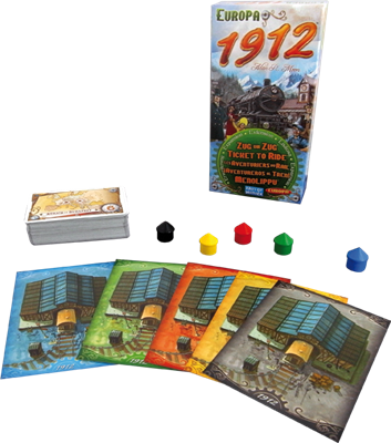 Les Aventuriers du Rail Europe : 1912 (Extension)