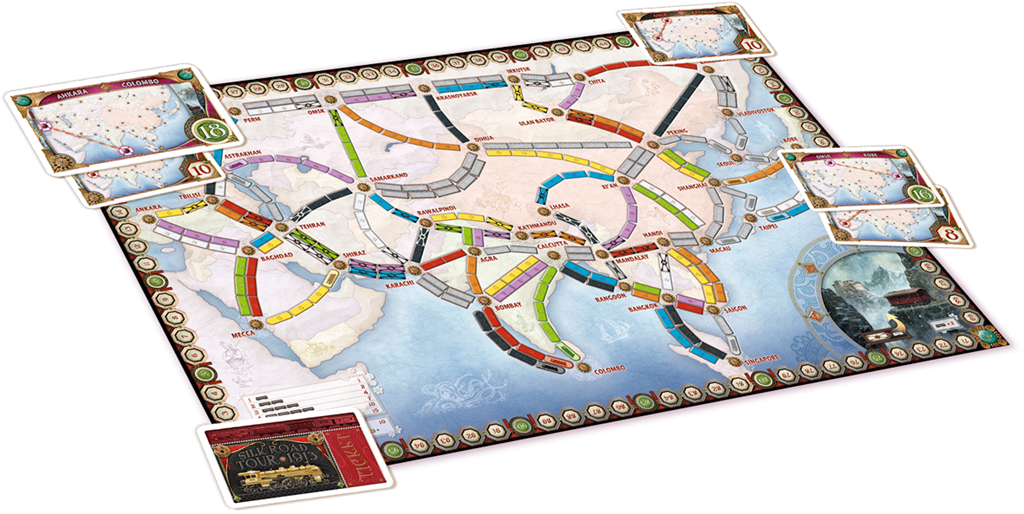 Les Aventuriers du Rail : Asie (Extension)(EN STOCK)