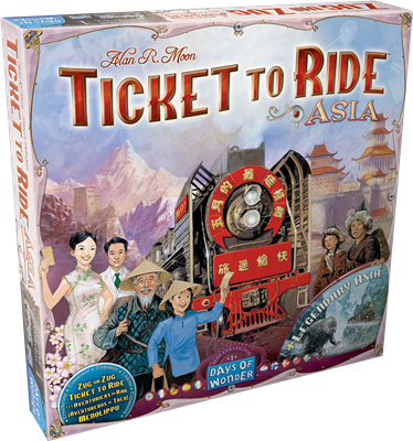 Les Aventuriers du Rail : Asie (Extension)(EN STOCK)
