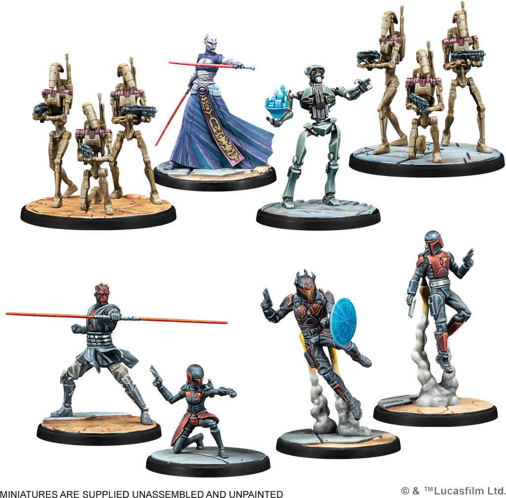 Éléments de terrain de la boîte de base Star Wars Shatterpoint