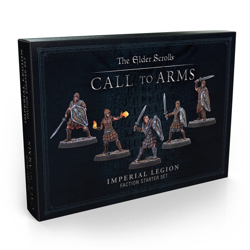 Elder Scrolls Call To Arms Imperial Legion Plastic Faction Starter(Anglais)